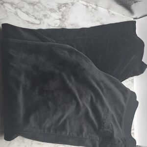 Juicy Couture Black Velour Lounge Pants
